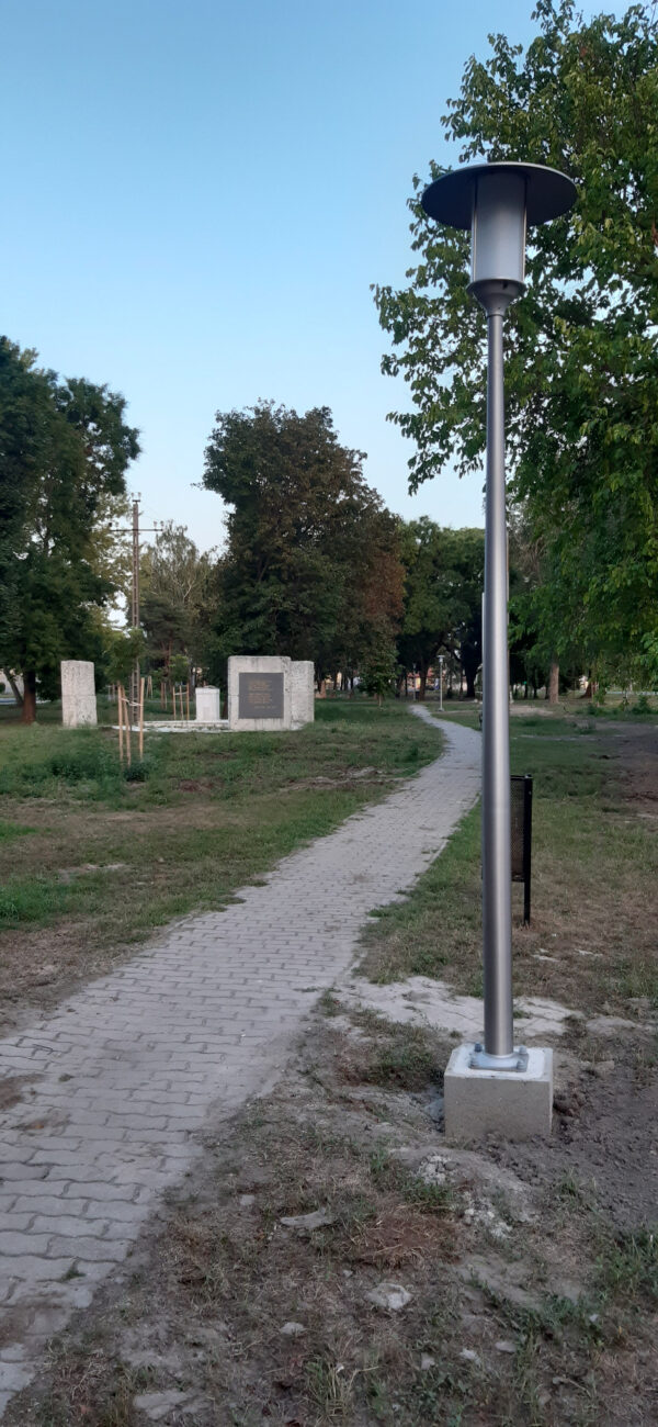 Alumínium lámpaoszlop 3 méter alapvasalattal-PREMIUM LINE - Image 2
