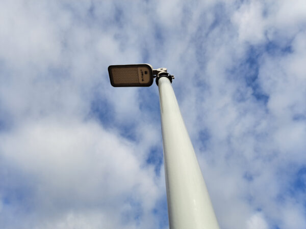 Kompozit lámpaoszlop 4 méter+ 50W LED utcai világítás+alapvasalat szett - Image 5