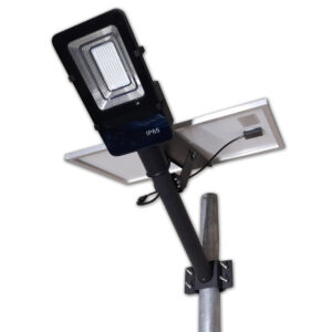 Horganyzott acél lámpaoszlop 3 méter+ 35W napelemes LED utcai világítás+ alapvsalat szett