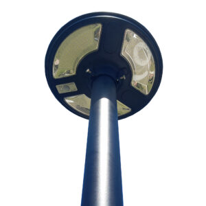 Aluminium lámpaoszlop 3 méter+ 15W napelemes lámpa szett
