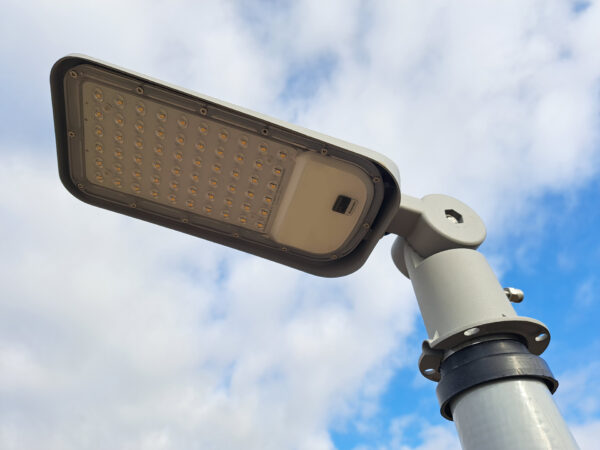 Kompozit lámpaoszlop 4 méter+ 50W LED utcai világítás+alapvasalat szett - Image 6